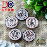 Metal Logo Custom Made Clothing Buttons for Jeans Wear thumbnail-5