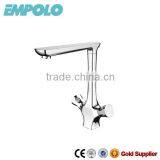 2016 New Design Brass China Kitchen Faucet With Double Handles 76 2101 thumbnail-1