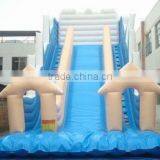 New double door cute giant inflatable slide