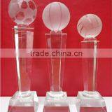 2016 Crystal Glass Nba Plastic Basketball Trophy Wholesale thumbnail-4