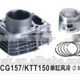 Hot Ssale and shock price Motorcycle Cylinder HeadCylinder kit (CG) MODEL CG157 KTT150 horizontal bar bells DIA57.3 mm