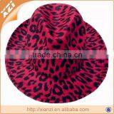 Leopard Style Top Quality Men Vogue Fedora Hat thumbnail-1