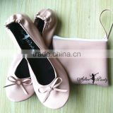 Comfortable And Convinient Dancing Ballet Shoes Flat Shoes That Fold Up For The Ball And Wedding Party                        
                                                Quality Choice