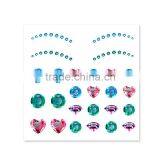 Jewelry Pretty Woman Fashion Fake Diamond Indian Red Bindi Sticker Quality Choice thumbnail-3