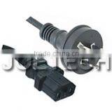 3G Australian SAA Power Cord With IEC Connector C13