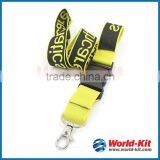 Badge Card Holder Custom Woven Logo Polyester Lanyard thumbnail-2