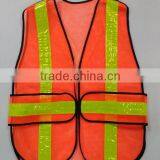 Manufacture Mesh Safety Reflective Vest ENSI20471 thumbnail-2