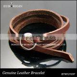 Lovely Angel Thin Multi-wrap Leather Bracelet thumbnail-2