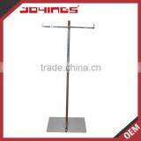 T Arm Powder Coating Chrome Shopping Mall Display Stand thumbnail-1