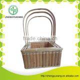 New Design Wood Basket With Handle thumbnail-4