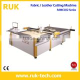 RUK CNC Automatic Cutting Machine for PU & PVC Composites Sponse Leather and Rubber Car Mats Carpets