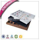 China Manufacturer Cheap Price Jewelry Tray Display Stackable Velvet thumbnail-4