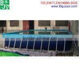 Cheap Price Above Ground Swimming Pool,rectangular Metal Frame Pool thumbnail-3
