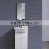 White Color PVC/MDF Vanity for India Market,cheap Cabinet thumbnail-1