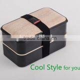 New Orange Bento Box With Printings, FDA Approved, Microwave & Dishwasher Safe thumbnail-2