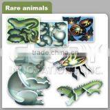 3D Animal Card With Cute Animal Image And Plastic Puzzle Style thumbnail-1