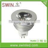 Driverless 3W AC mr10 COB led spotlight