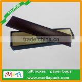 Shirt Wedding Business Cufflink Cardboard Boxes Mens Accessories Mini Navy Velvet Deluxe Box thumbnail-2