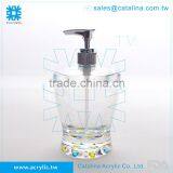 SQUARE SHAPE Acrylic Lotion Dispenser thumbnail-3