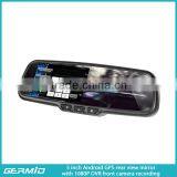Android Touchsreen Rearview Mirror Car DVR With GPS thumbnail-4