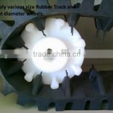 UHMWPE wheel gear for rubber track