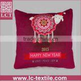 Wholesale Softest Personalized Imprint Multifunctional Fuzzy Pillow for Holiday Celebration(LCTP0104) thumbnail-1