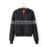 Fashion Women Down Zip Clothes Lady Girl Cotton Padding Padded Bulk Wholesale Jacket thumbnail-3