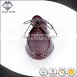 Goodyear Driving Shoes Injection Molding High Level Genuine Leather Men Shoes The Crocodile Grain thumbnail-3