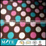 100% Polyester Color Dots Printed Polar Fleece for Blankets thumbnail-1