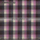 100%Cotton Heather Carbon Peached Check Shirting Fabric thumbnail-4