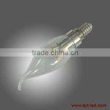 4W UL Led Candle Light E12 E14,LED Chandelier Light thumbnail-1