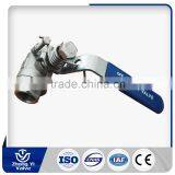 Testing According to API-598 Stainless Steel 2-piece Stainless Steel Ball Valve Cf8m 2000 Wog thumbnail-1