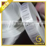 High Quality Clothing Printed Care Label Made in China