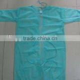 Blue Non-woven Disposable Gown