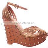 Nice 2014 Ladies Wedge Shoes Fashionable Design Ladies Shoes thumbnail-1