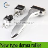Topest selling 3 in 1 derma roller with 3 separate head for interchange