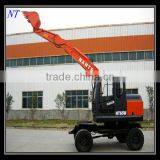 65W 6 Ton Wheel Excavator Produced by Excavator Supplier thumbnail-1