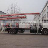 24m Small Concrete Pump Truck for Sale thumbnail-1