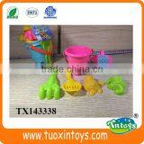 Promotional Plastic Summer Sand Beach Tool Toys Play Set 6pcs thumbnail-5