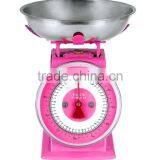 Mechanical Stainless Steel Kitchen Weight Scale With Bowl