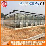 Glass Greenhouse Steel Frame Planting Grows and Teaching thumbnail-1