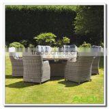 Audu Cream Rattan Chair Table Set thumbnail-1