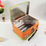 Rectangular Tin Box With Hinges thumbnail-1