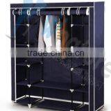 Folding Nonwoven Fabric Wardrobe, Portable Wardrobe for Bedroom,canvan Wardrobe thumbnail-1