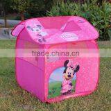 Cartoon Pink Play Tent Girl Play House Tent thumbnail-1