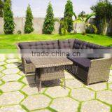 2014 New Style Outdoor Garden Plastic Flat Rattan Sofa Set thumbnail-2