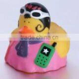 Wholesale Fashion Design Rubber Baby Tub Swimming Duck Toy