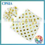 Stylish Girl Black Gold Polka Dot Ballet Wrap Cute Skirts For Kids thumbnail-3