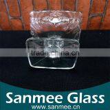 Square Shape Glass Ice Cream Cup for Wholesale thumbnail-2