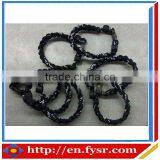 2015 Sport Twisted Titanium Sports Bracelets With Negative Ions thumbnail-1